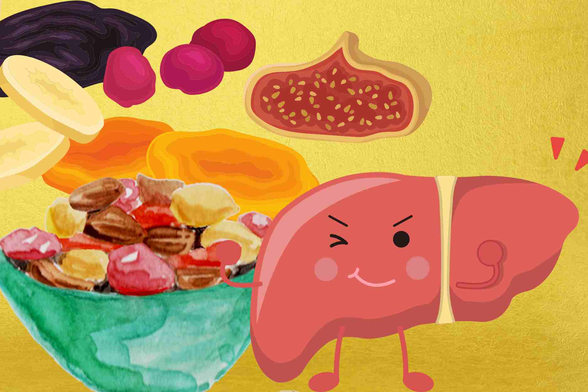 List of dried fruits that are good for liver health