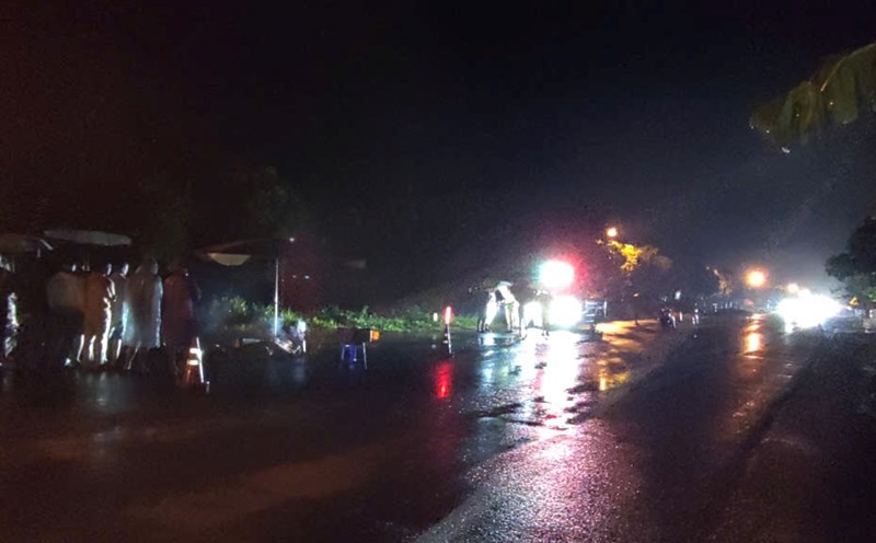 Scene of the accident. Photo: Provided by the police