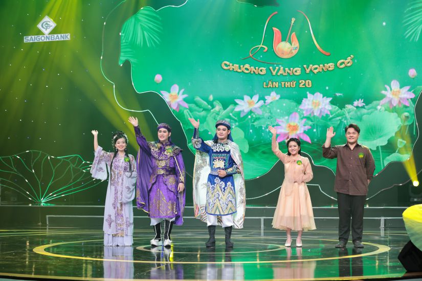 Contestants of the 2025 Golden years of the Galaxy Ring. Photo: Provided by HTV unit