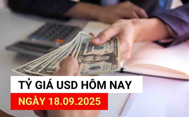 USD exchange rate today, September 18, 2025.