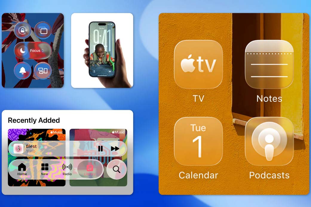 Los problemas de retraso consumo de bateria y sobrecalentamiento y el diseño de la interfaz controvertido hacen que iOS 26 se convierta en la actualizacion mas controvertida de Apple. Graficos: Linh Anh
