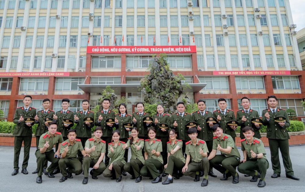 The University of Technology - Logistics of the People's Public Security (photo) is recruiting 7 citizens to join the People's Public Security. Photo: Ministry of Public Security
