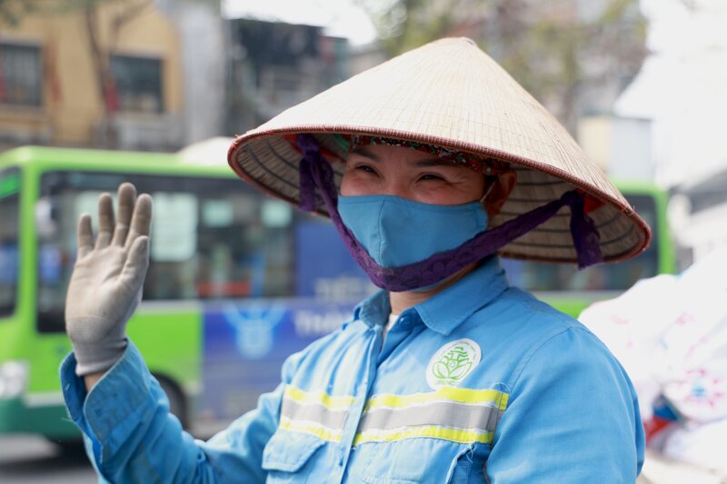 The Workers for the Environment Forum is the voice of workers in green production and sustainable development. Photo: Viet Anh