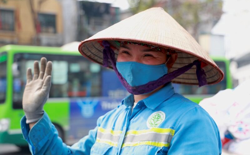 The Workers for the Environment Forum is the voice of workers in green production and sustainable development. Photo: Viet Anh