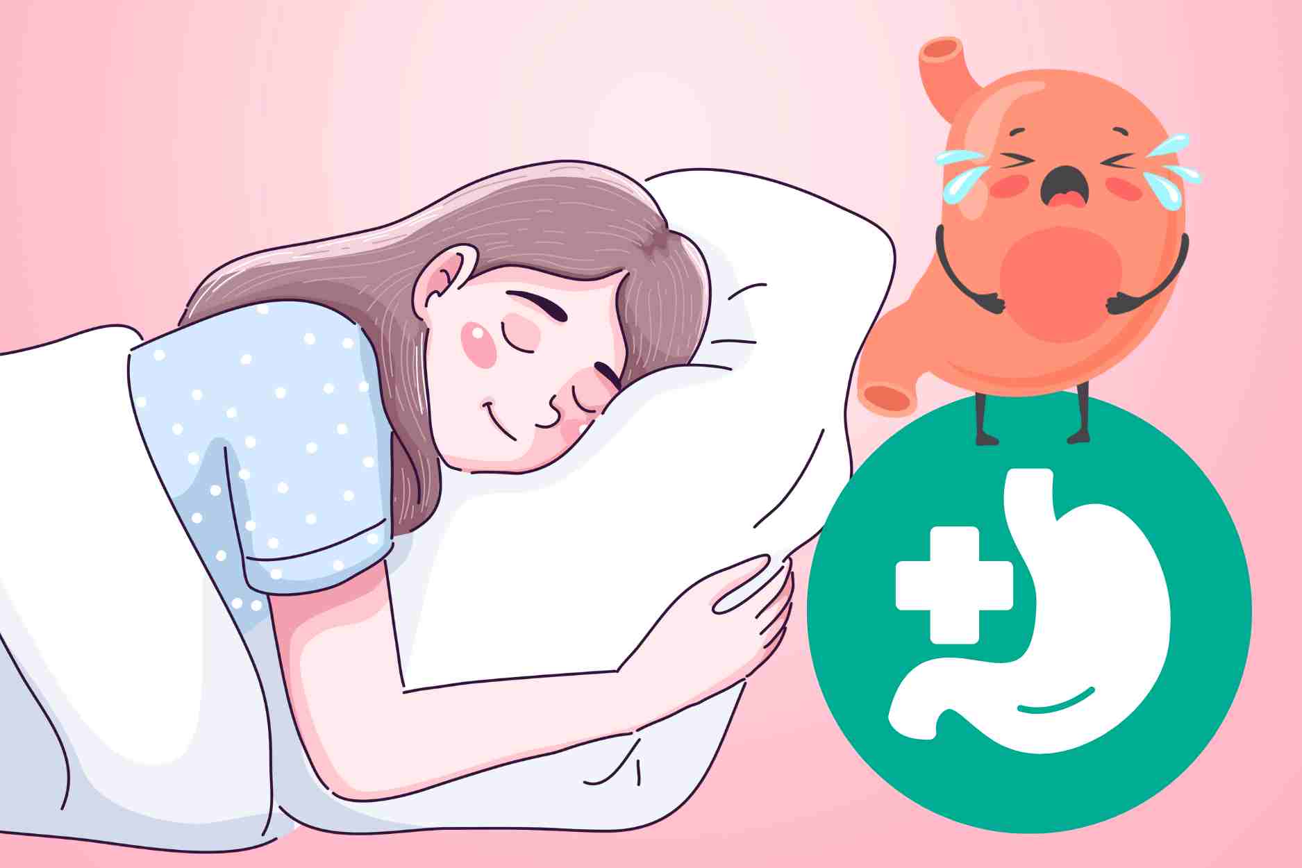 The golden time to go to bed to avoid bloating and indigestion, the digestive system is healthier