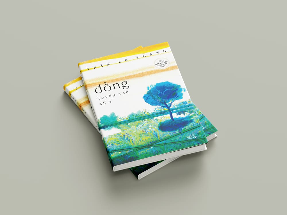 The poetry collection "Dong - Xuan 2 Group" by author Tran Le Khanh was officially released to readers. Photo: Publishing House