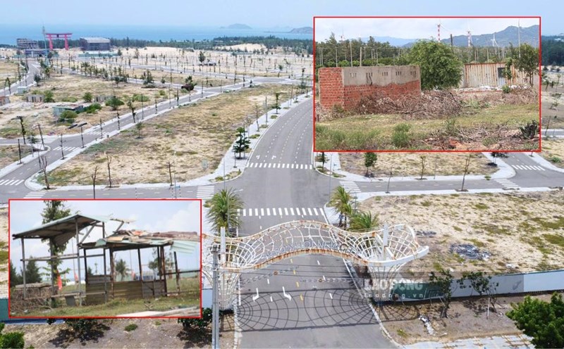 The Nhon Hoi New City project in Nhon Hoi Economic Zone (Gia Lai) is still sluggish after many years of implementation. Photo: Hoai Phuong