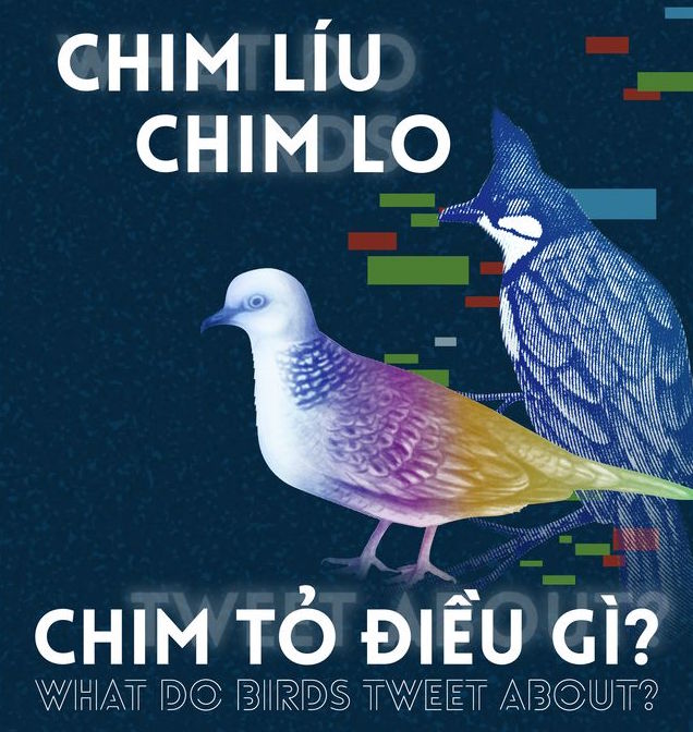 展示会「Chim liu、 chim lo、 chim to dieu gi?」はハノイとホーチミン市で開催されます。写真:主催者