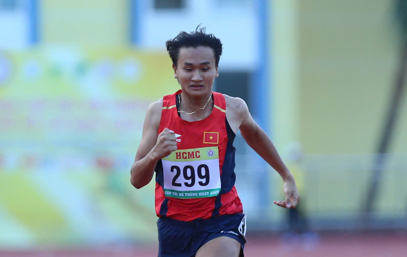 Tran Thi Nhi Yen withdraws from the Vietnam Athletics Team. Photo: Thanh Vu
