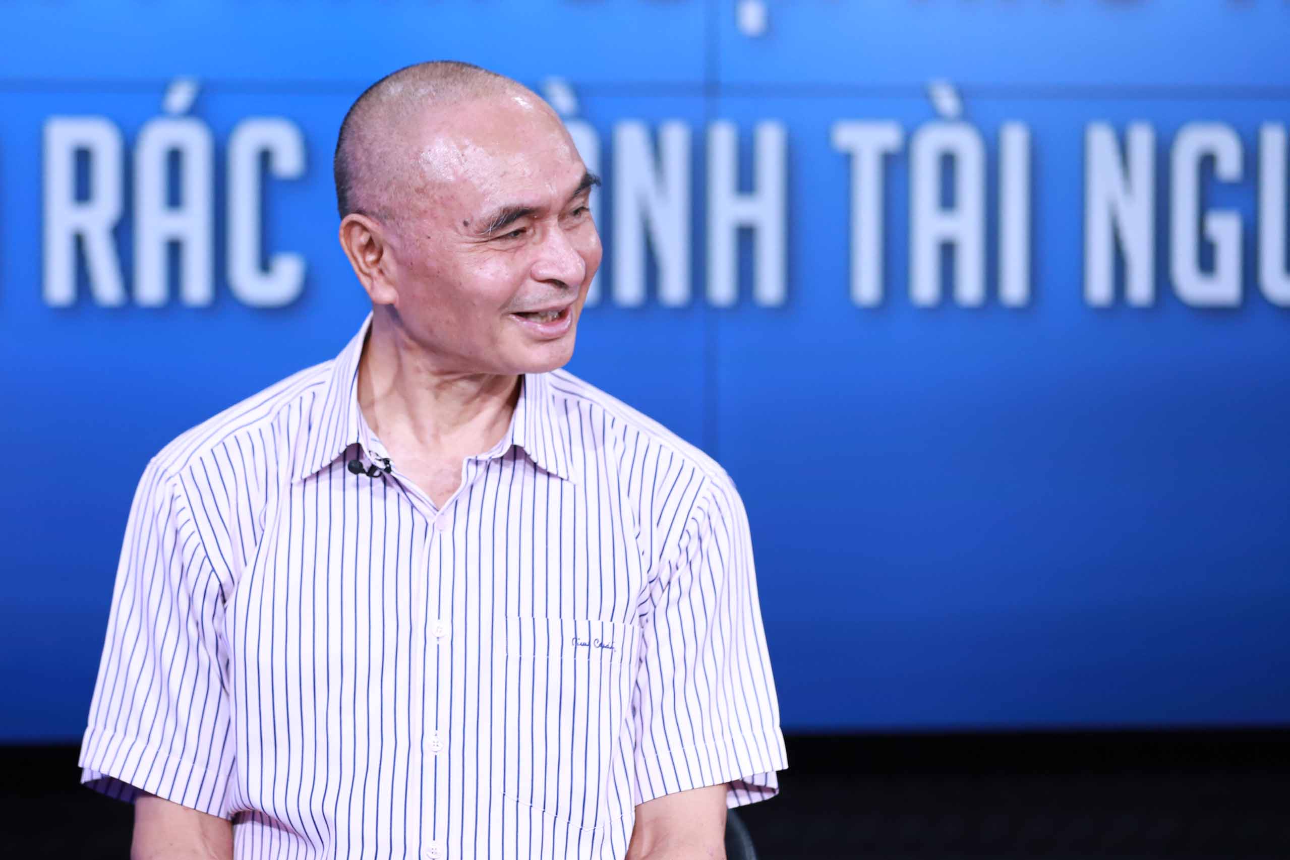 PGS.TS Vu Thanh Ca (Truong Dai hoc Tai nguyen va Moi truong Ha Noi). Anh: Vu Linh