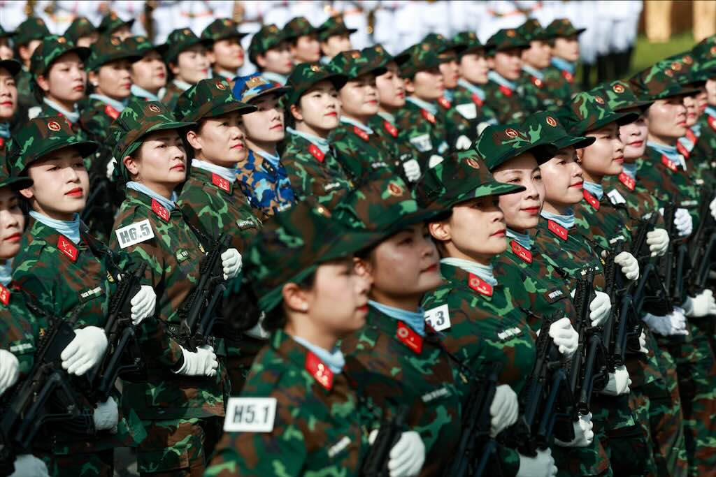 The contribution rate, support level and responsibility for health insurance payment for subjects under the management of the Ministry of National Defense are stated in Circular 98/2025/TT-BQP. Photo: Tran Vuong