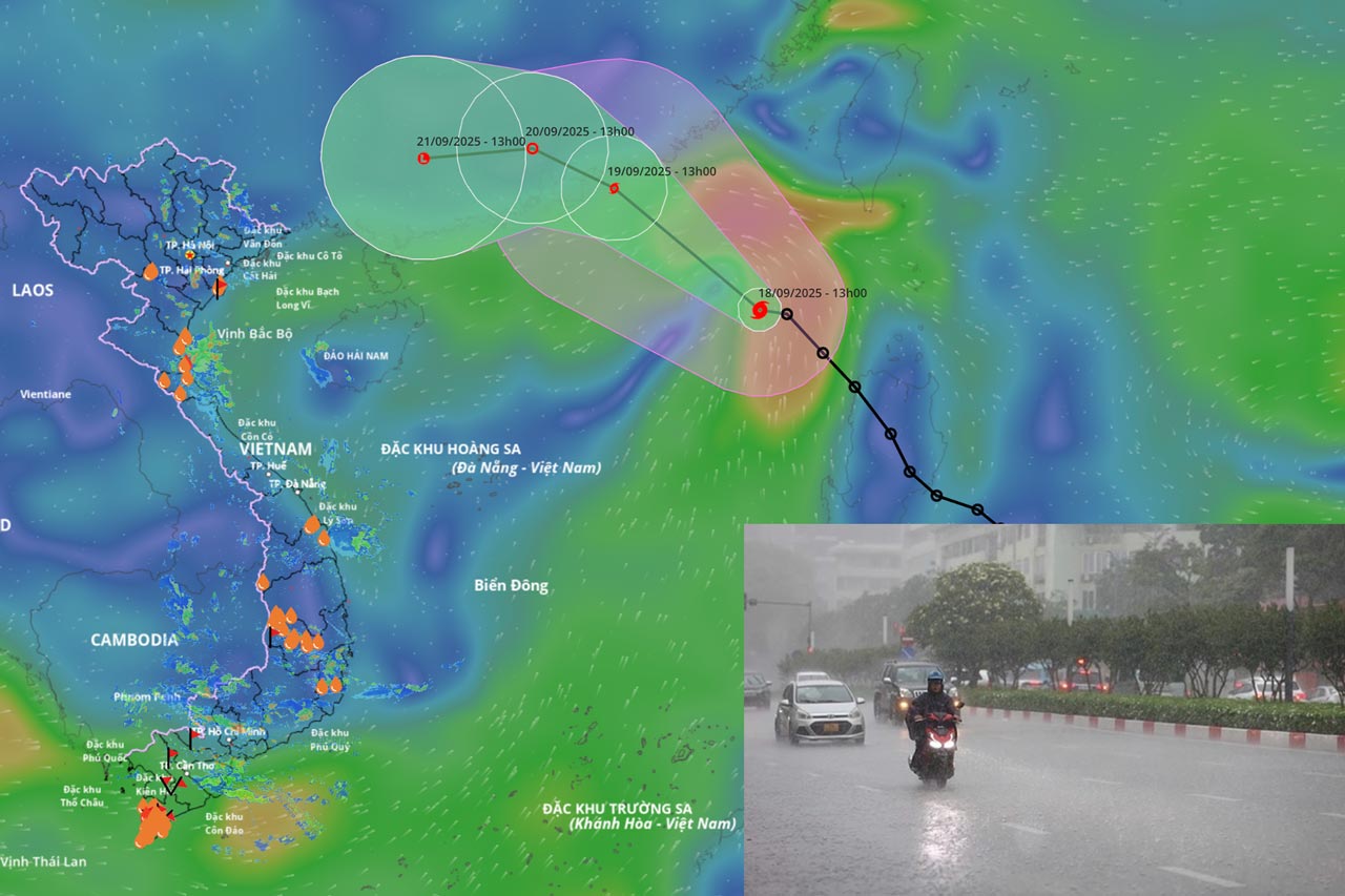 Storm No. 8 Mitag is about to strengthen to level 11, forecast to be strongly affected