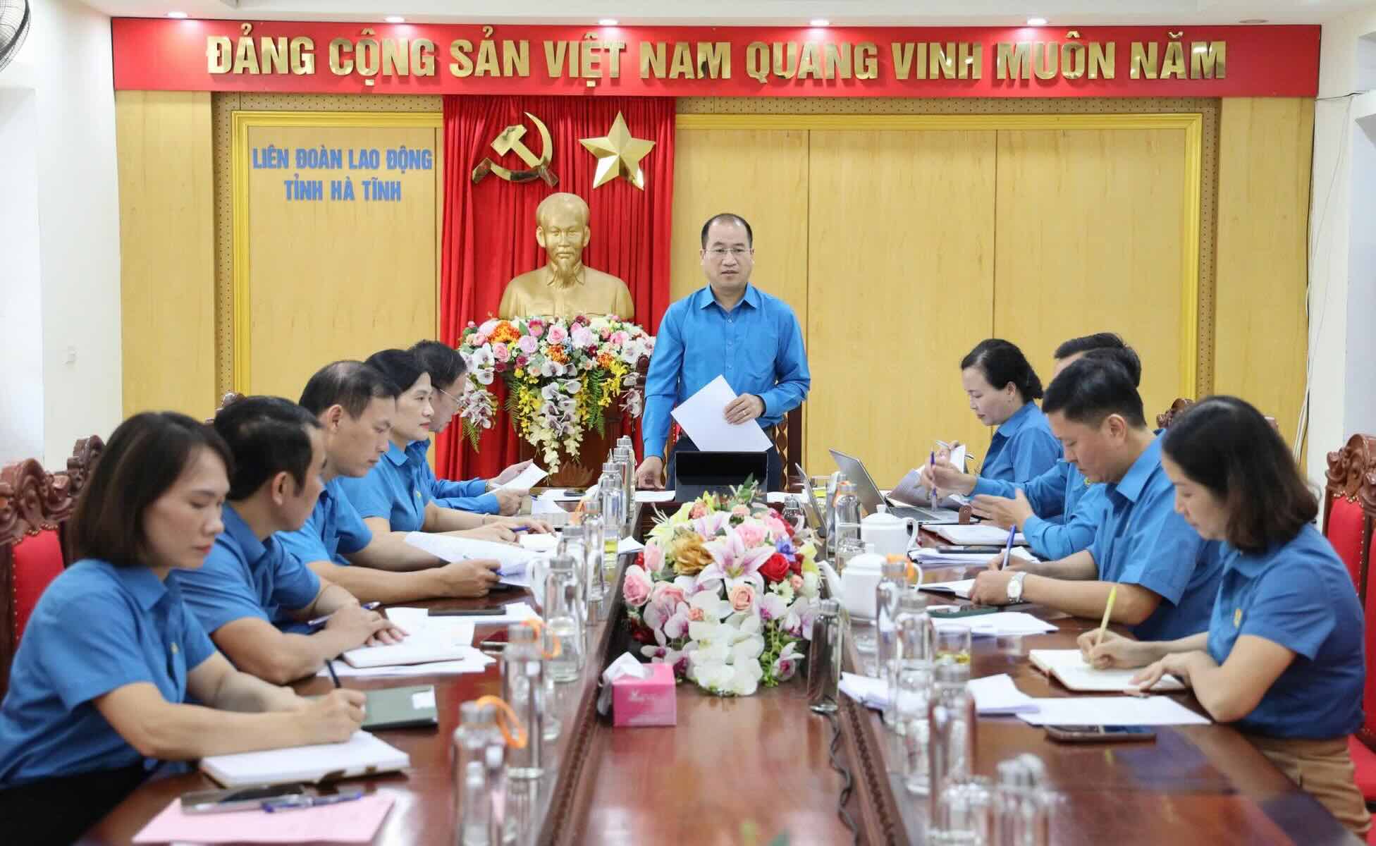 La Federation du travail de Ha Tinh s'est unie et a accepte de reparer l'hotel du syndicat a Thien Cam. Photo : Federation du travail de Ha Tinh