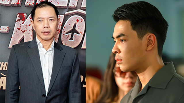 Thai Hoa and her 21-year-old son.