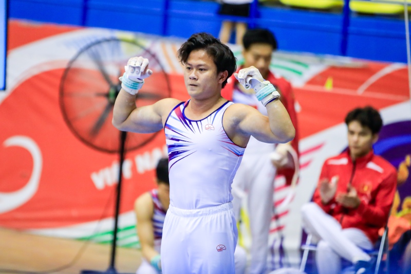 Cac van dong vien cua TPHCM bao gom nhieu tuyen thu nhu Nguyen Van Khanh Phong, Dang Ngoc Xuan Thien, Tran Dinh Vuong deu co man the hien tot. Trong do, Khanh Phong co man the hien on dinh, dac biet la cac noi dung so truong nhu vong treo hay nhay chong. 