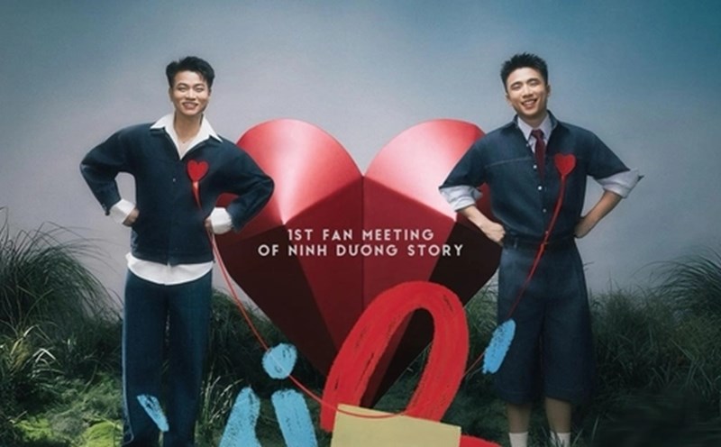The Department of Culture and Sports of Ho Chi Minh City responded to the case of the couple Ninh Duong Story holding a fan meeting. Photo: Poster.