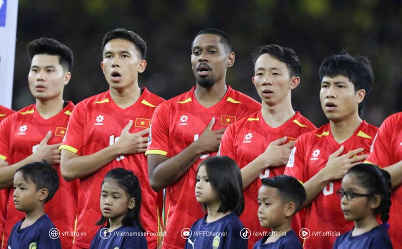 Vietnam is ranked 114th on the updated FIFA rankings. Photo: VFF