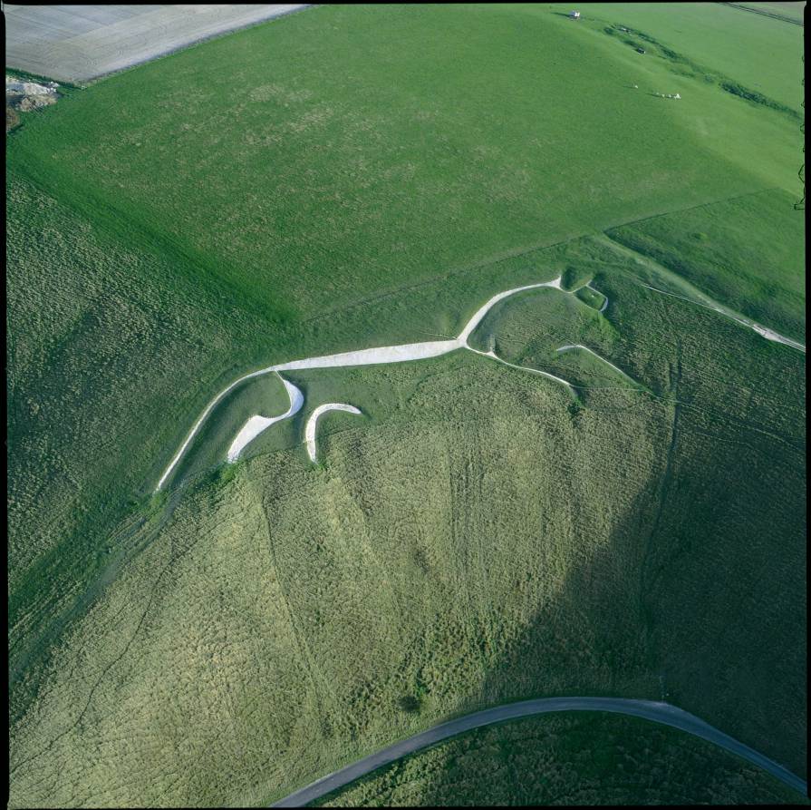 ウフントンホワイトホースの赤い馬の写真。写真:ホワイトホーク郡評議会