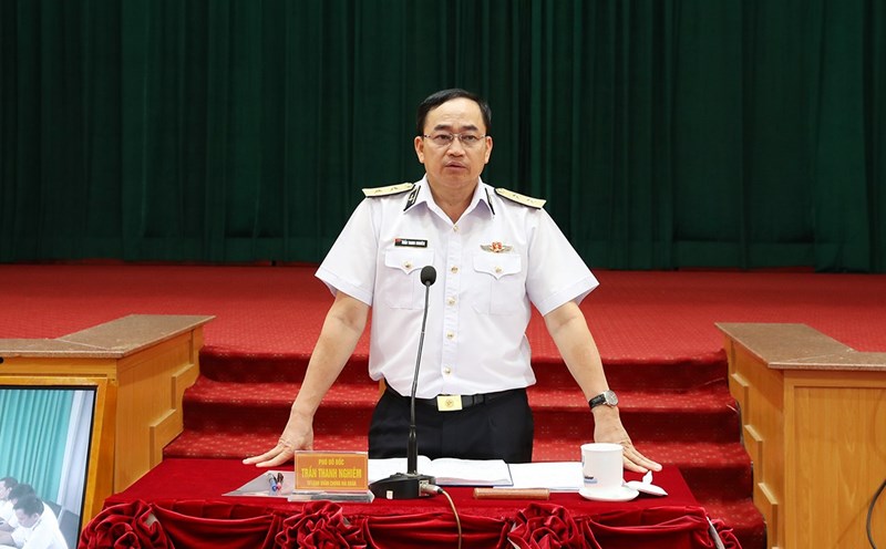 Vice Admiral Tran Thanh Nghiem. Photo: Huong Thu Tuan/Vietnam Navy