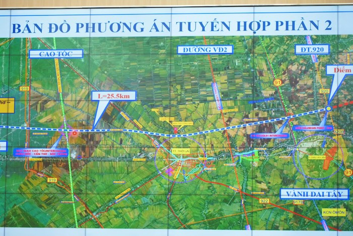 Thong tin du an. Anh: Ta Quang.