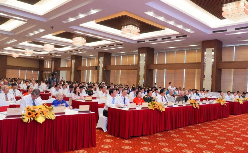 Scene of the 1st Patriotic Emulation Congress of Can Tho City (2025 - 2030). Photo: Phuong Anh