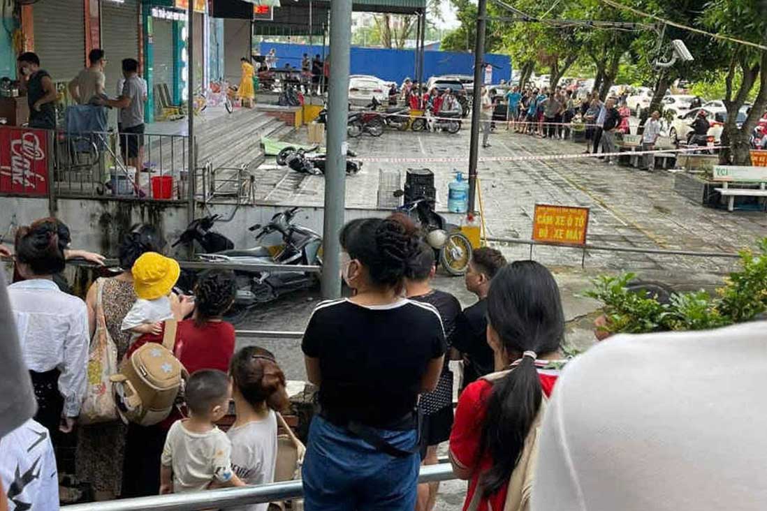 この事件は、キム・ヴァン - キム・ルー都市部（ハノイ、ディン・コング・ワード）で発生しました。写真：S.lam