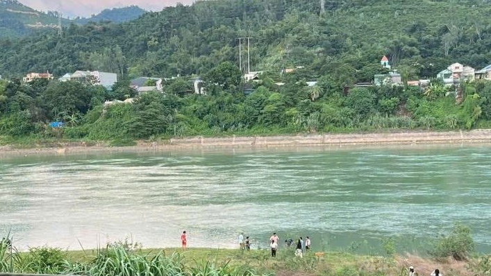 The river where the drowning incident occurred. Photo: Provided by the people