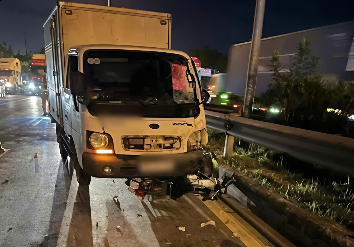 Before the accident. Photo: Hai Phong Traffic Safety Committee