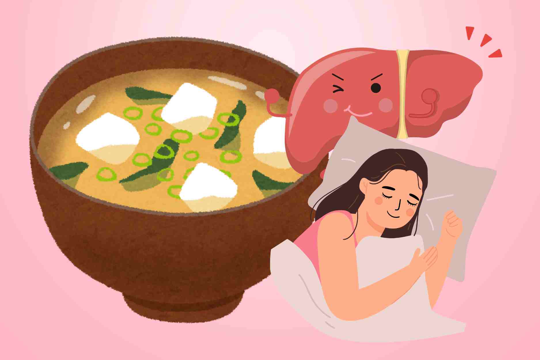 Heat-reducing soup, improving sleep due to liver heat