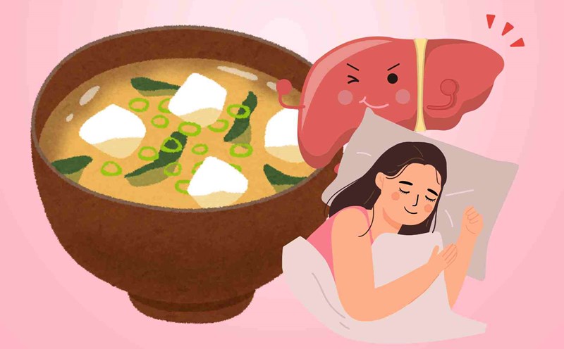 Heat-reducing soup, improving sleep due to liver heat