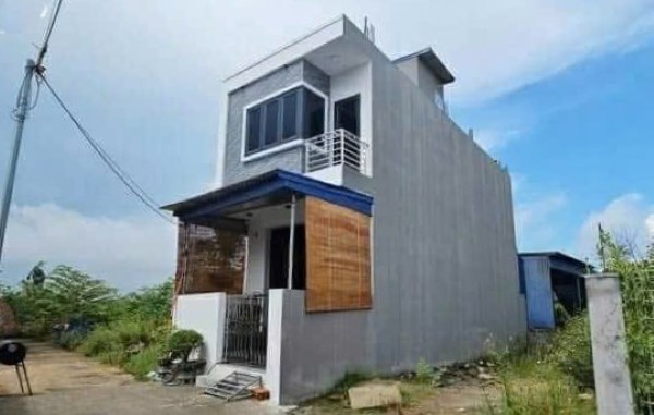 Ngôi nhà 2 tầng xây nhầm trên đất người khác ở phường Thiên Hương. Ảnh: Cổng TTĐT Thiên Hương, Hải Phòng