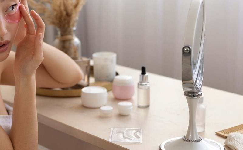 Applying AI for skin care, convenient but full of risks. Photo: Thuy Duong