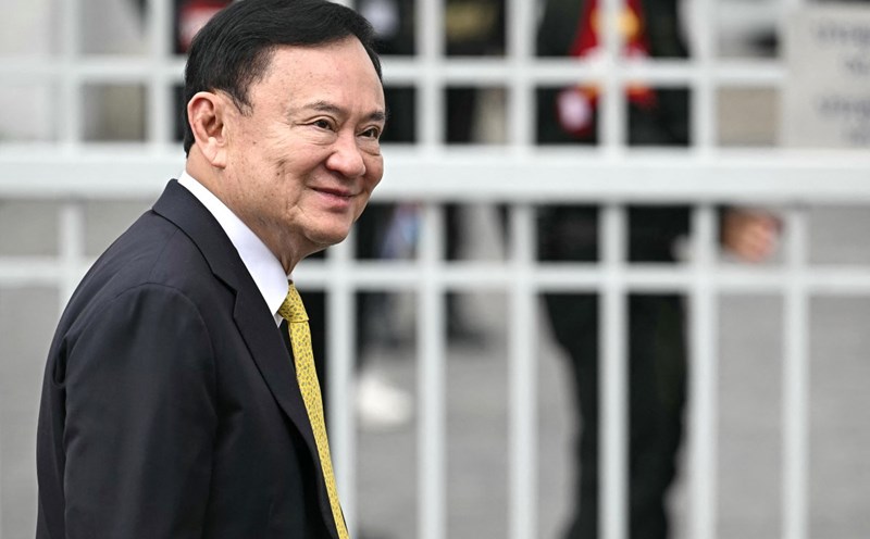 Former Prime Minister Thaksin Shinawatra attended the Constitutional Court of Thailand on September 9, 2025. Photo: AFP