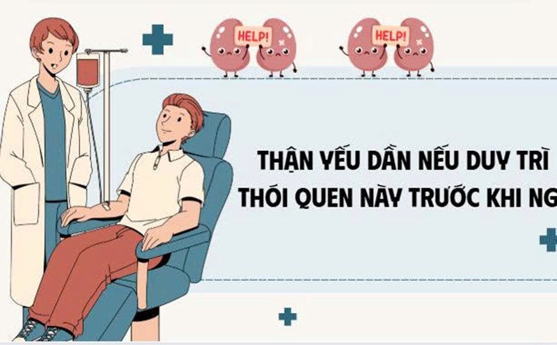 Gradually weaken if you maintain this habit before bed