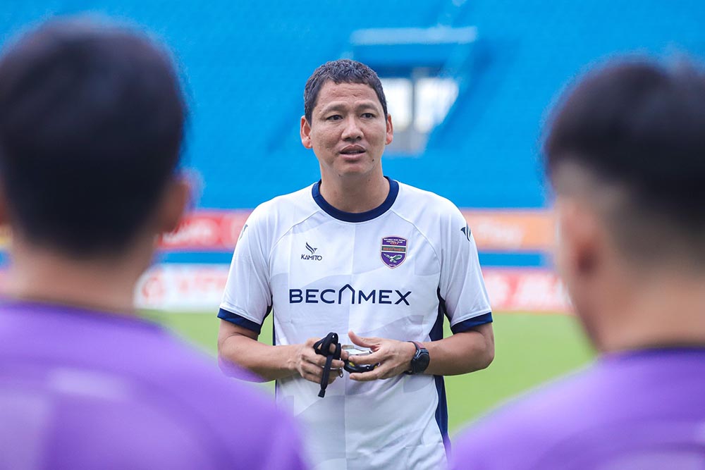 Becamex Club HCMC corrects many information related to the internal situation. Photo: Becamex HCMC Club