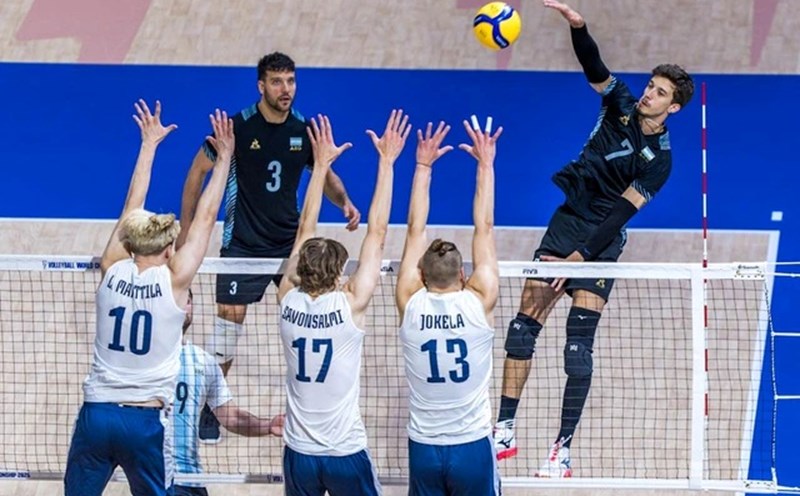 Argentina and Finland both reached the 1/8 round of the 2025 World Volleyball Championship. Photo: FIVB