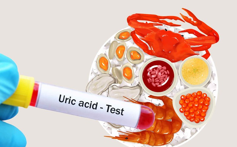 Eating seafood properly does not increase uric acid. Graphic photo: Hoang Loc