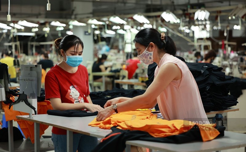 The Ministry of Home Affairs proposes working hours per day, overtime pay for holidays and Tet, in which employees work no more than 8 hours/day, with at least 1 day off per week. Photo: Hai Nguyen