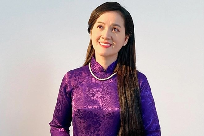 Hong Loan - con gai co NSUT Vu Linh. Anh: Doan phim Sang den.