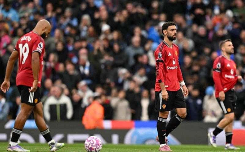 Man United co khoi dau te nhat Premier League sau 33 nam. Anh: AFP
