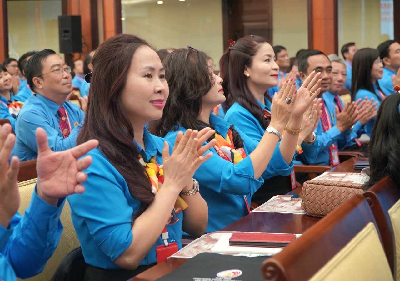 The Ho Chi Minh City Labor Federation recommends that the organization of trade union congresses at all levels must be of high quality and practicality, avoiding formal ostentation. Photo: Chan Phuc