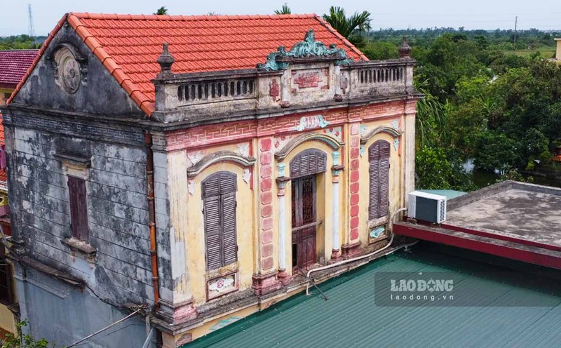 Ancient French villa in Nha Xa village, Duy Tan ward, Ninh Binh province. Photo: Ha Vi