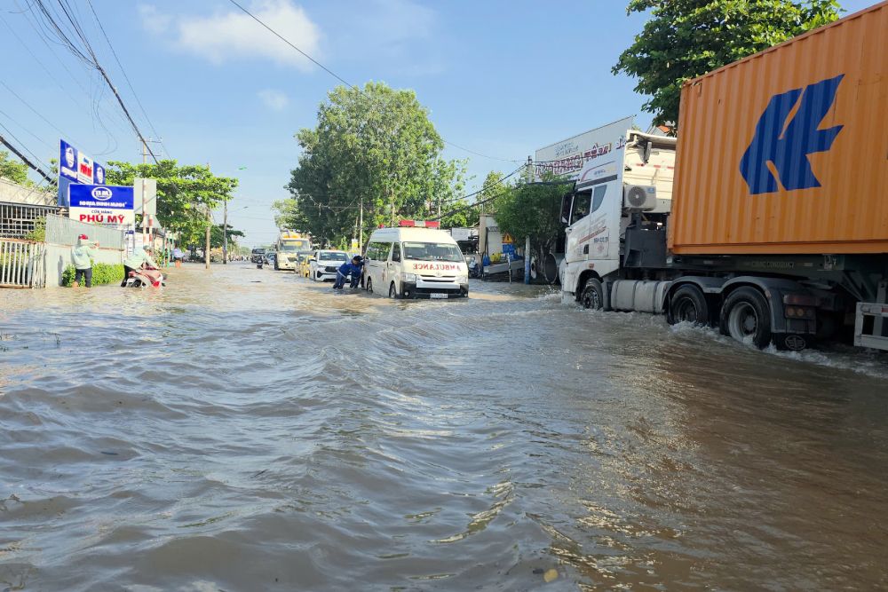 Mot so vung tai DBSCL co nguy co ngap ung cao. Anh: Ta Quang.