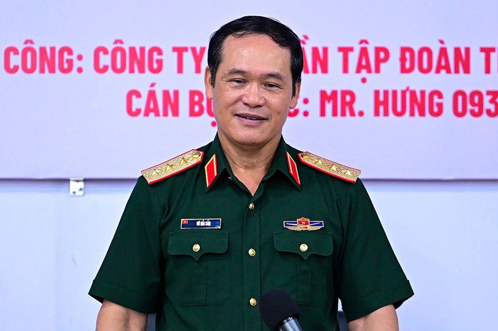 Thuong tuong Vu Hai San. Anh: Bo Quoc phong