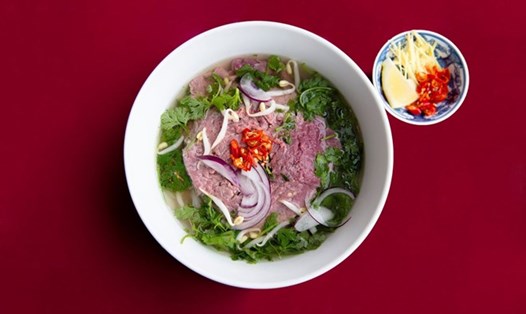 Phở bò Việt Nam. Ảnh: Thảo Hương