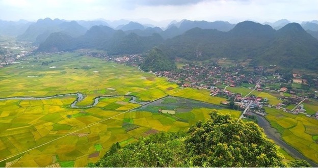 Bac Son渓谷、Lang Sonは近代的な住宅地として期待されています。写真:Chi Linh