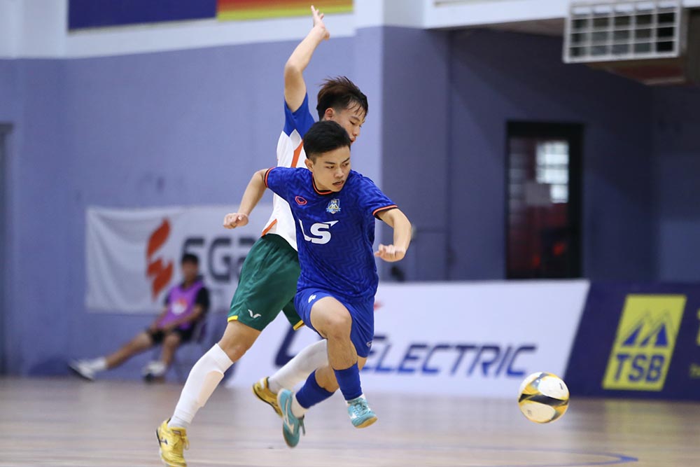 U20 Thai Son Bac to chuc tot the tran truoc U20 Thai Son Nam TPHCM. Anh: VFF
