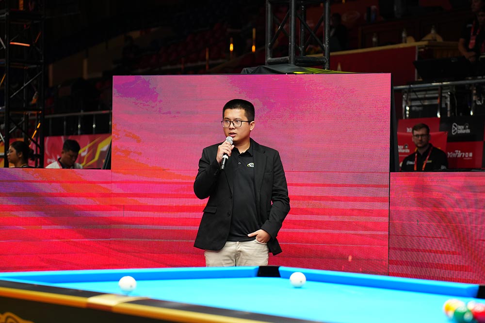 Ong Tran Dinh Thanh - Giam doc dieu hanh Cong ty TNHH Box Billiards. Anh: Anh Tu