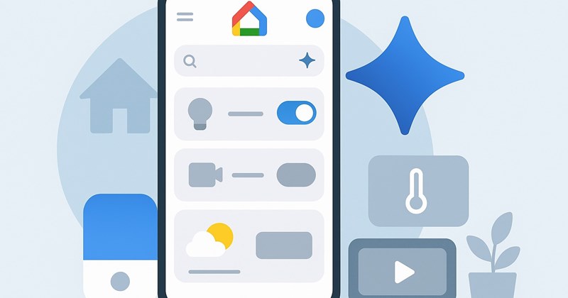 Google Home chuẩn bị cập nhật giao diện mới với trợ lý Gemini