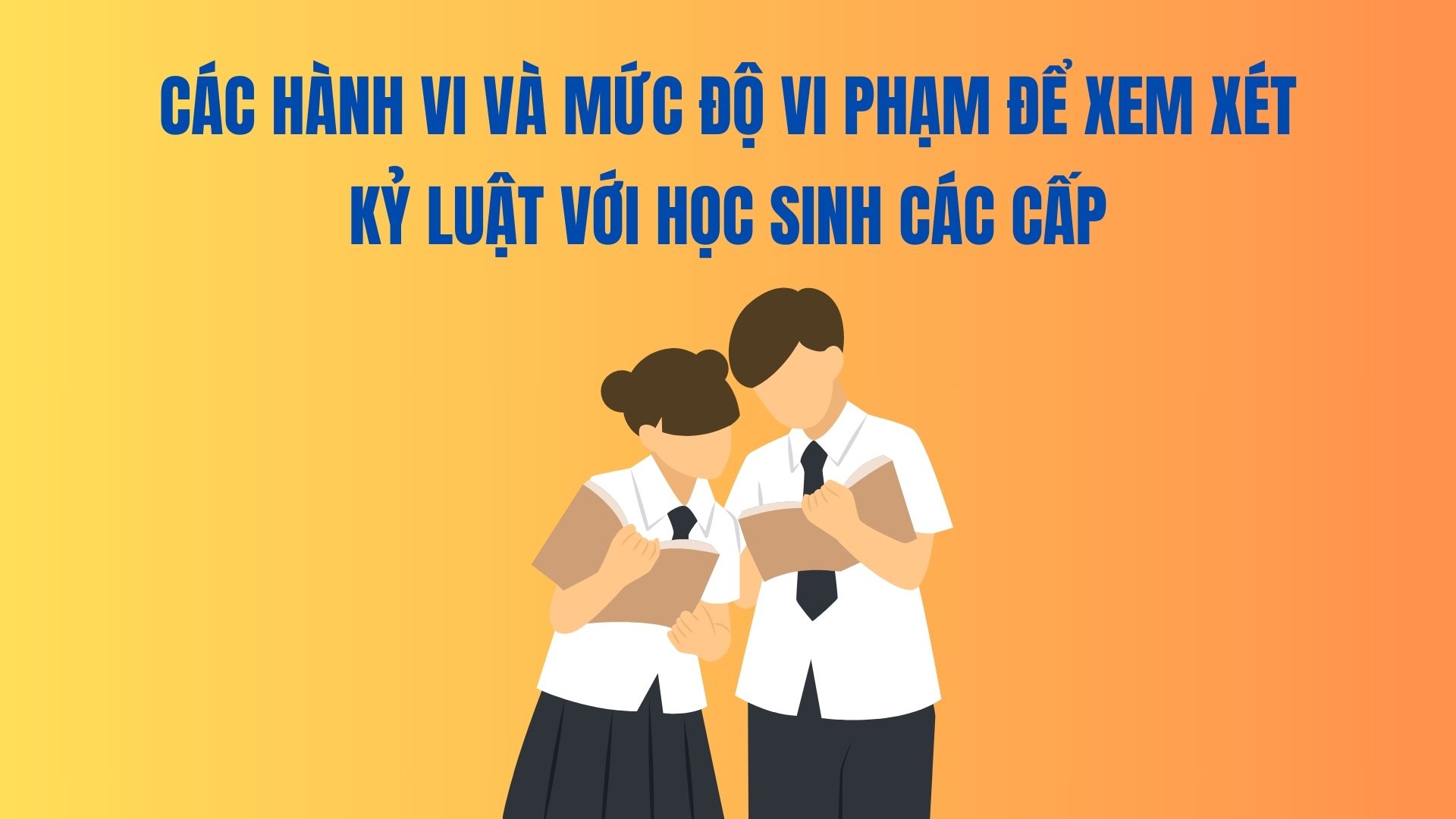 Les comportements et la gravite des violations a examiner pour sanctionner les eleves a tous les niveaux